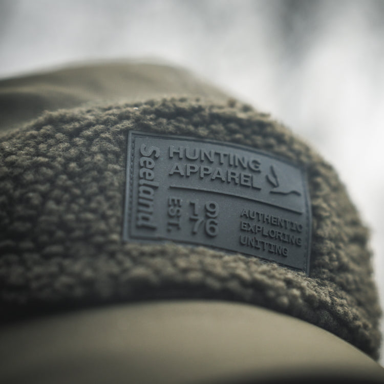 Seeland Teddy Fold Down Cap - Pine Green