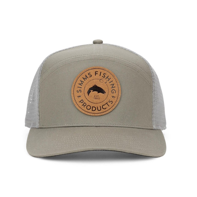 Simms 7 Panel Trucker Cap - Bay Leaf