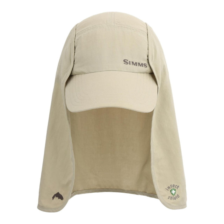 Simms Bugstopper Sun Shield Cap - Stone