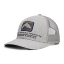 Simms Double Haul Icon Trucker Cap - Hopper Head Heather