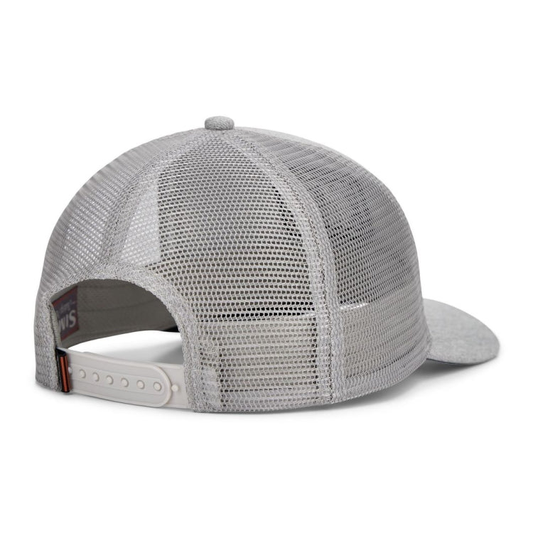 Simms Double Haul Icon Trucker Cap - Hopper Head Heather
