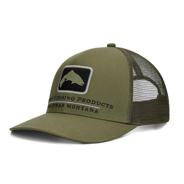 Simms Double Haul Icon Trucker Cap - Loden