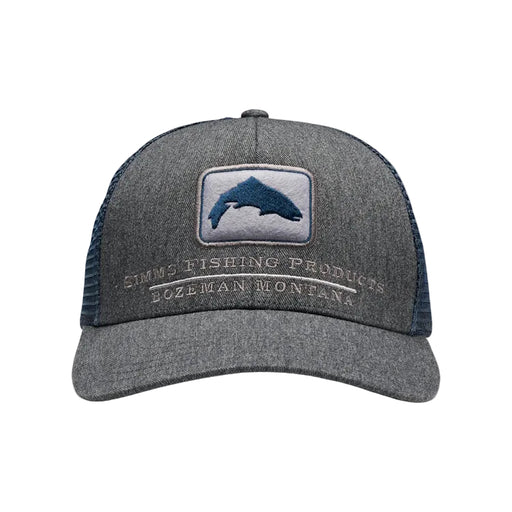Simms Double Haul Icon Trucker Cap - Tahitian Pearl Heather