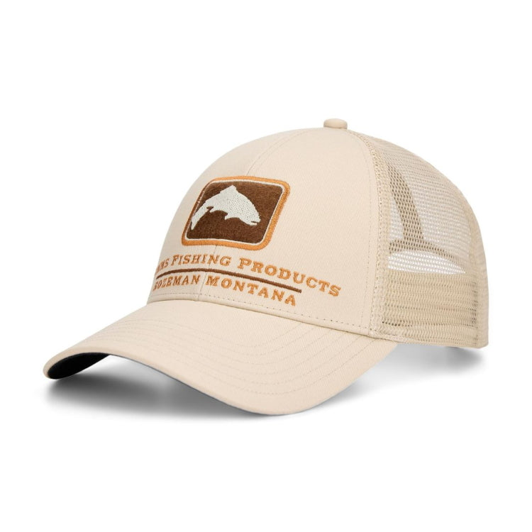 Simms Trout Icon Trucker Cap - Burnished Clay