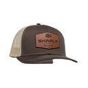 Skwala Icon Patch Trucker Cap - Brown/Tan