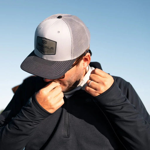 Skwala Icon Patch Trucker Cap - Charcoal