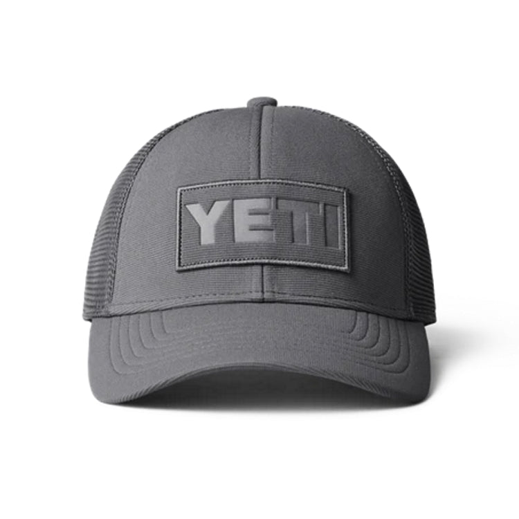 Yeti Patch on Patch Trucker Hat - Grey - John Norris