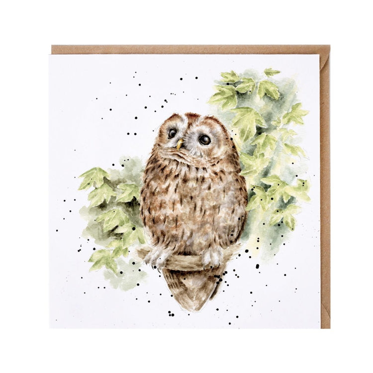Wrendale Designs Treetops Owl Card