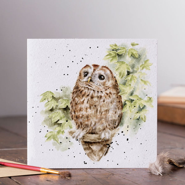Wrendale Designs Treetops Owl Card