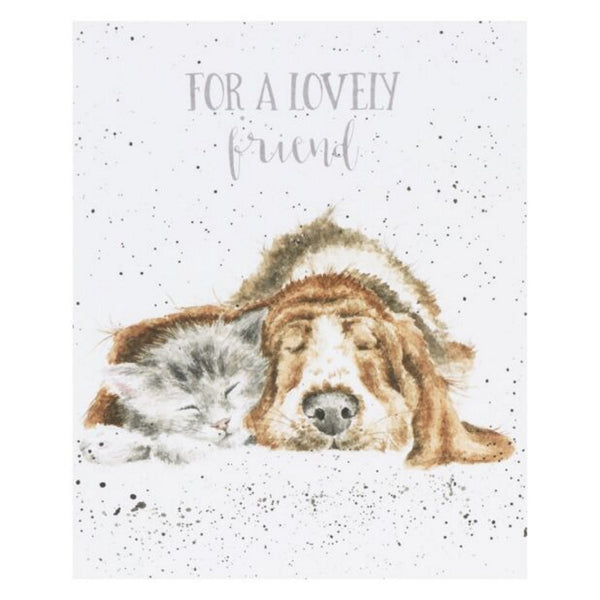 Wrendale Designs Dog and Cat Nap Card