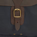 Barbour Wax Leather Briefcase - Navy
