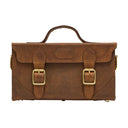 Chatham Antique Leather Loader Case - Brown