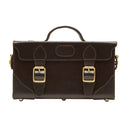 Chatham Premium Pull Up Leather Loader Case - Dark Brown