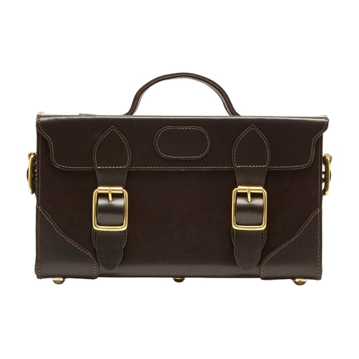 Chatham Premium Pull Up Leather Loader Case - Dark Brown