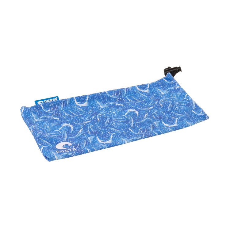 Costa Del Mar Recycled Microfibre Cloth Case - Vintage Fish Blue
