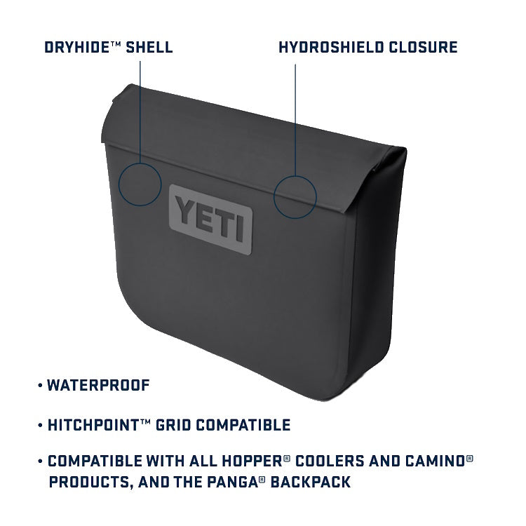 Yeti Sidekick Dry Gear Case 6L - Black