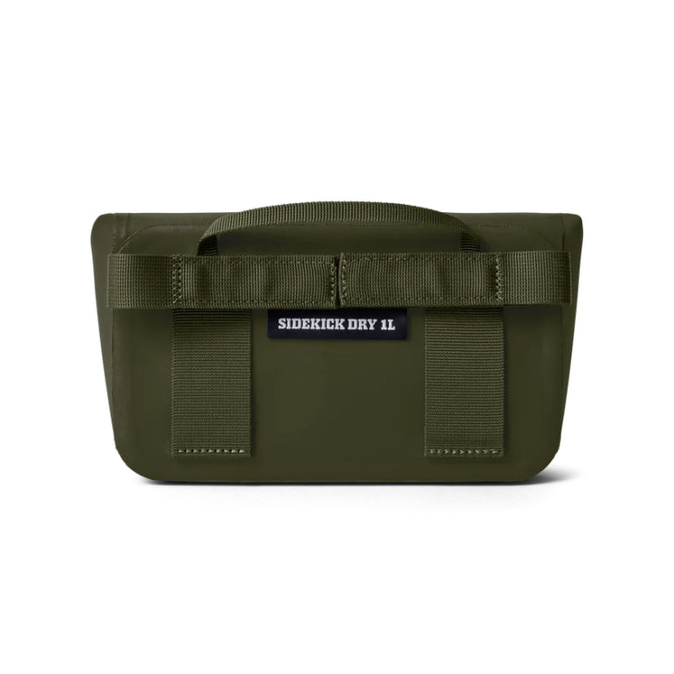 Yeti Sidekick Dry Gear Case 1L - Olive/King Crab Orange
