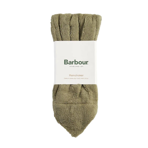 Barbour Towelling Rain Choker - Olive