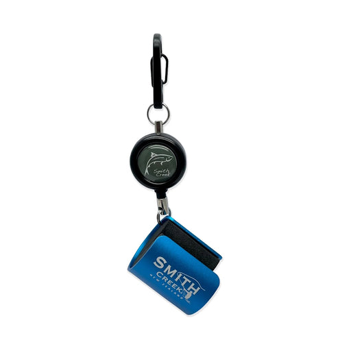 Smith Creek Rod Clip+ With Zinger - Blue