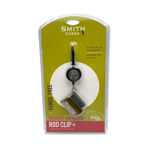 Smith Creek Rod Clip+ With Zinger - Green