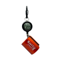 Smith Creek Rod Clip+ With Zinger - Orange