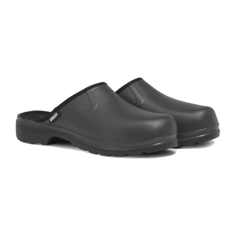 Aigle Taden M2 Ultra-Light Clogs - Black