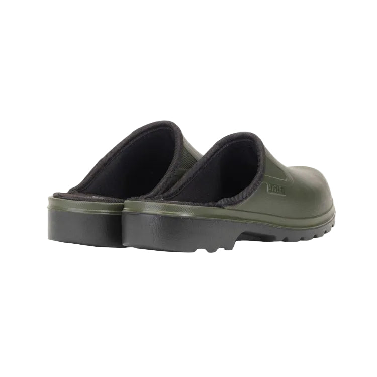 Aigle Taden M2 Ultra-Light Clogs - Khaki/Black