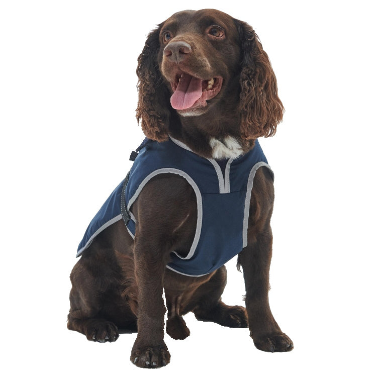 Barbour Monmouth Waterproof Dog Coat - Navy