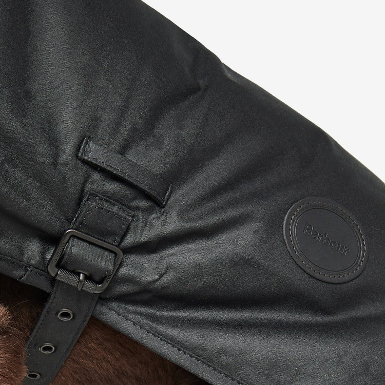 Barbour Wax Dog Coat - Black