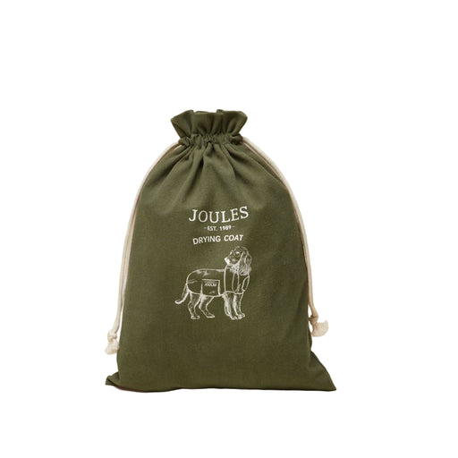 Joules Drying Dog Coat - Khaki