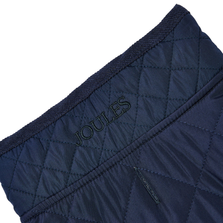 Joules Quilted Dog Coat - Navy