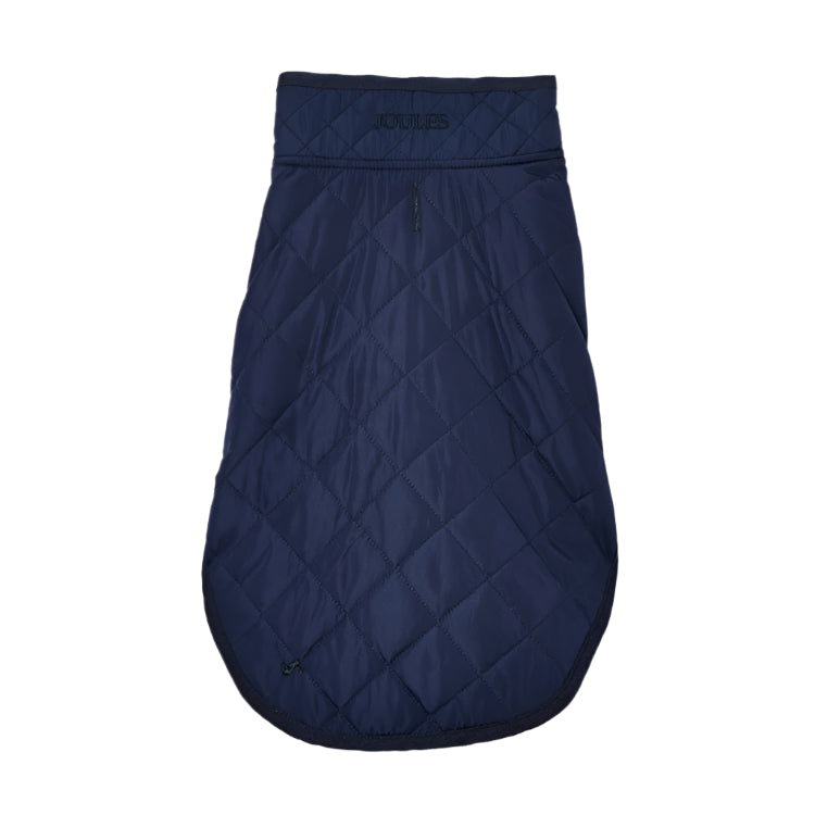 Joules Quilted Dog Coat - Navy