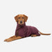 Ruff and Tumble Country Collection Dog Drying Coat - Burgundy