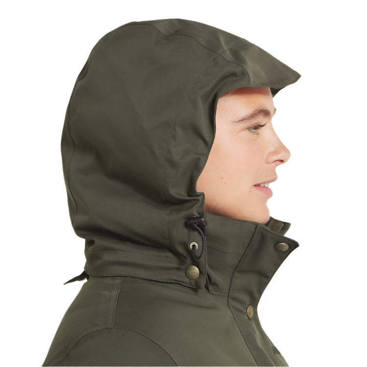 Schoffel Ladies Langton Country Coat - Dark Woodland