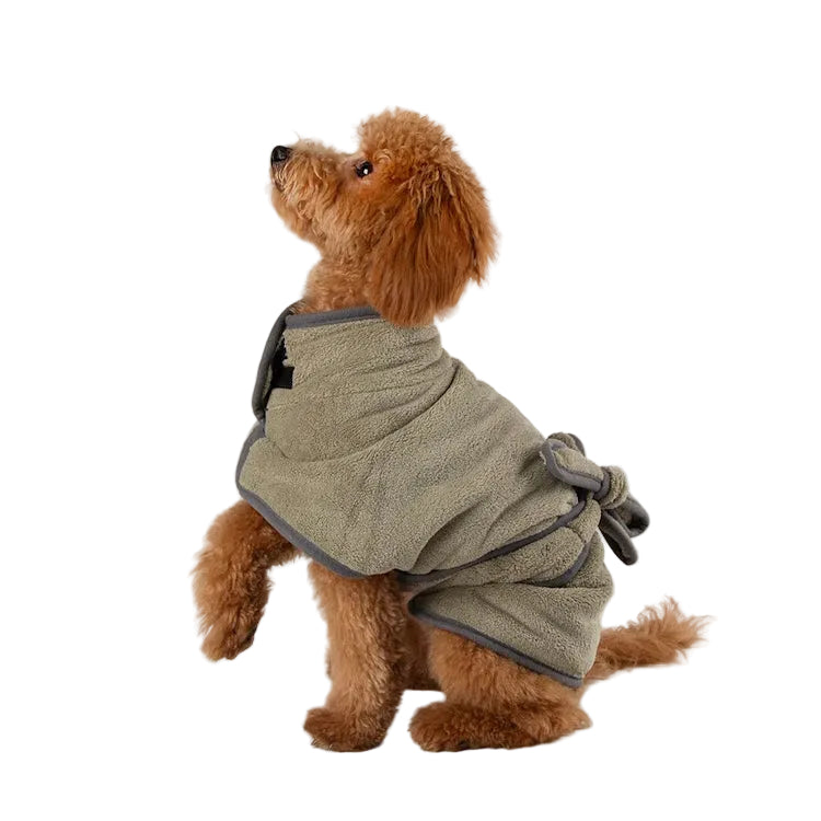 Scruffs Expedition Deluxe Drying Dog Coat - Khaki Green
