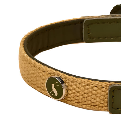 Joules Khaki Dog Collar