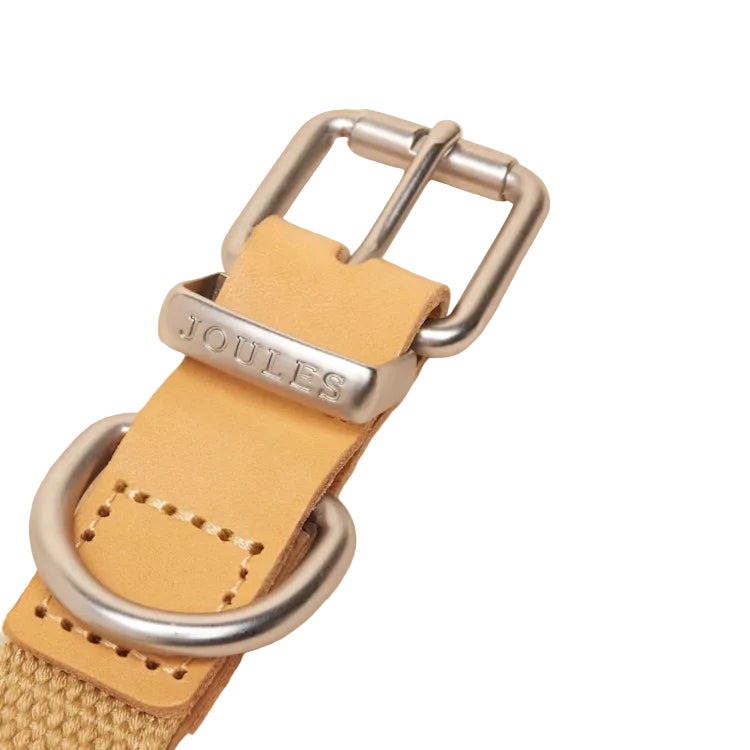 Joules Tan Dog Collar