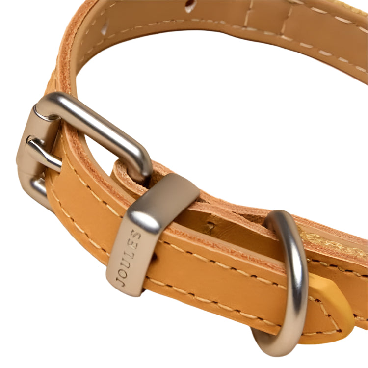 Joules Tan Dog Collar