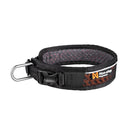 Non-Stop Dogwear Rock Adjustable Dog Collar - Black/Orange