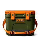 Yeti Roadie 15 Hard Cool Box - Olive/King Crab Orange