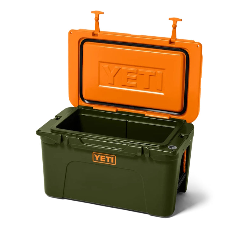 Yeti Tundra 45 Hard Cool Box - Olive/King Crab Orange 