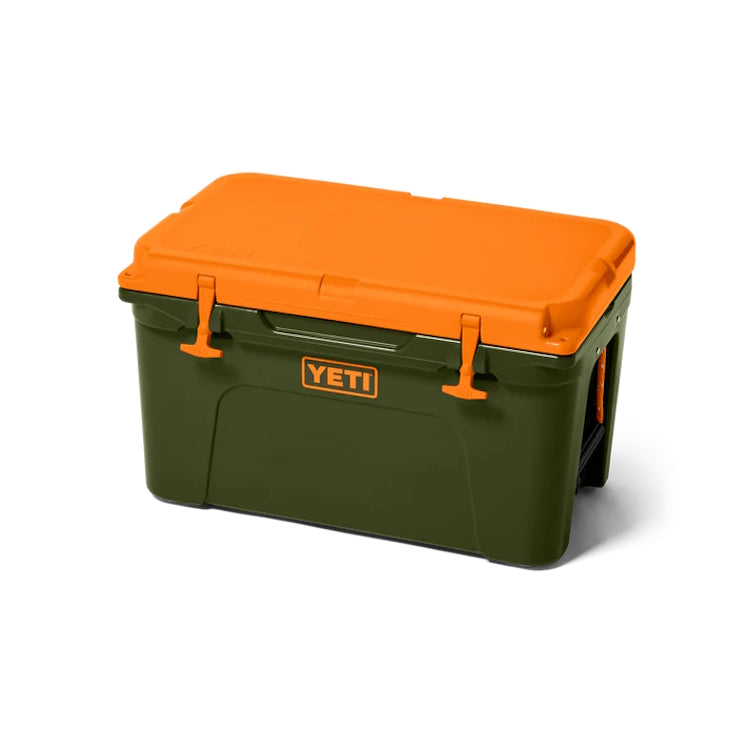 Yeti Tundra 45 Hard Cool Box - Olive/King Crab Orange 
