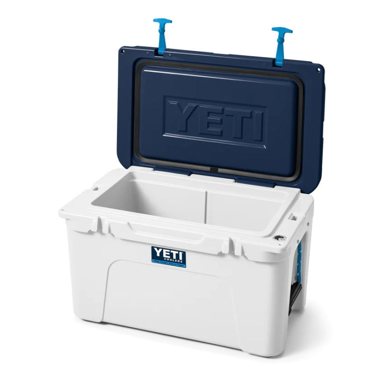 Yeti Tundra 45 Hard Cool Box - White/Blue
