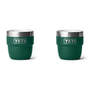 Yeti 4oz Espresso Cups 2 Pack - Black Forest Green