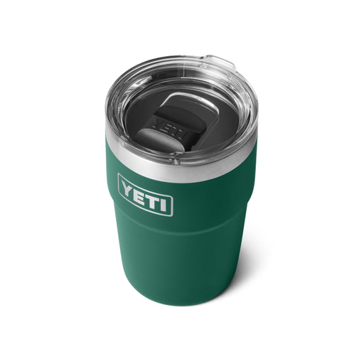 Yeti Rambler 16oz Stackable Cup - Black Forest Green