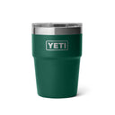 Yeti Rambler 16oz Stackable Cup - Black Forest Green