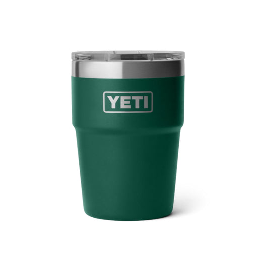 Yeti Rambler 16oz Stackable Cup - Black Forest Green