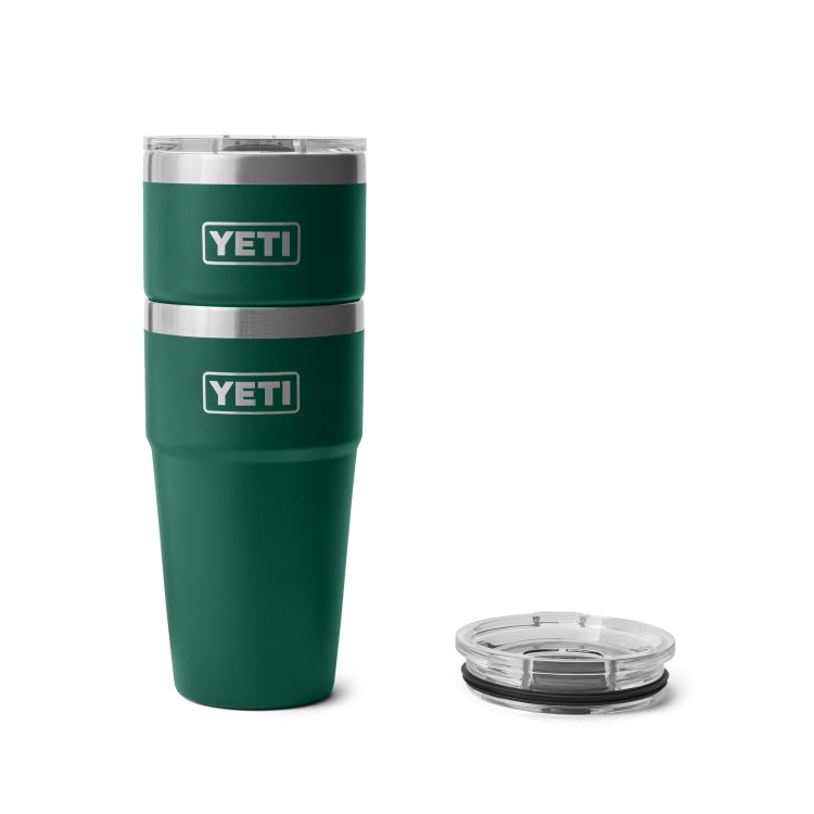 Yeti 20oz Single Stackable Cup - Black Forest Green