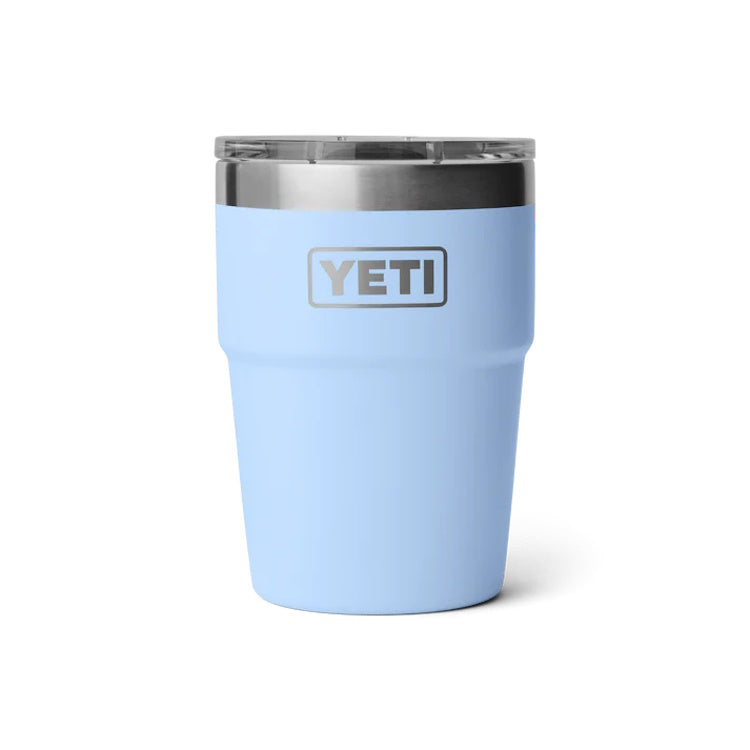 Yeti Rambler 16oz Stackable Cup - Big Sky Blue