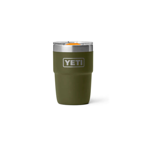Yeti 8oz Single Stackable Cup - Olive/King Crab Orange